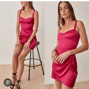 Reformation 100% silk dress